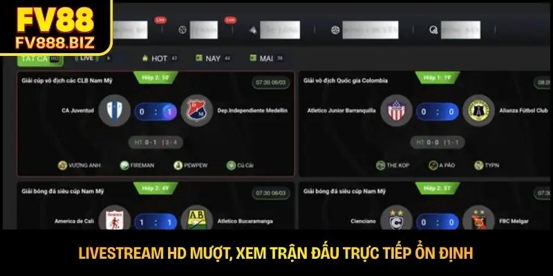 Thể Thao FV88 – Kèo Chuẩn, Tỷ Lệ Cao, Thắng Lớn Mỗi Ngày